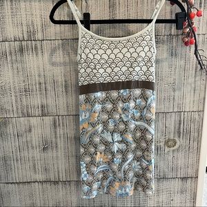 Athleta built in bra tunic tank